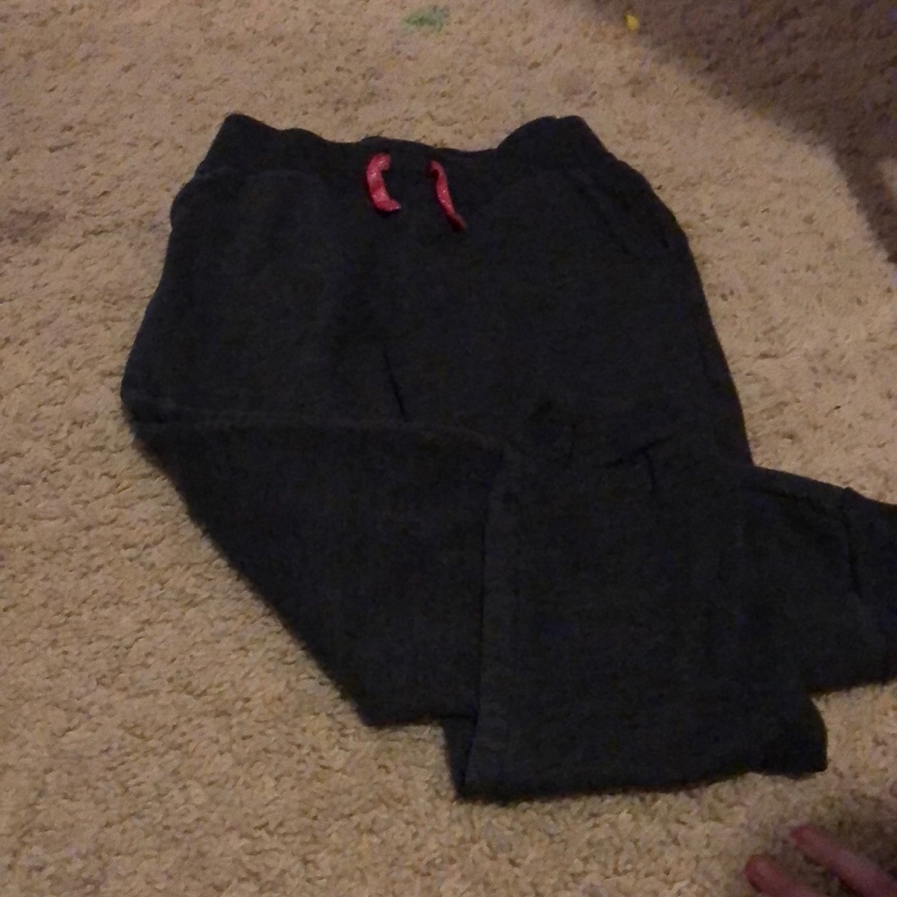 Grey sweatpants